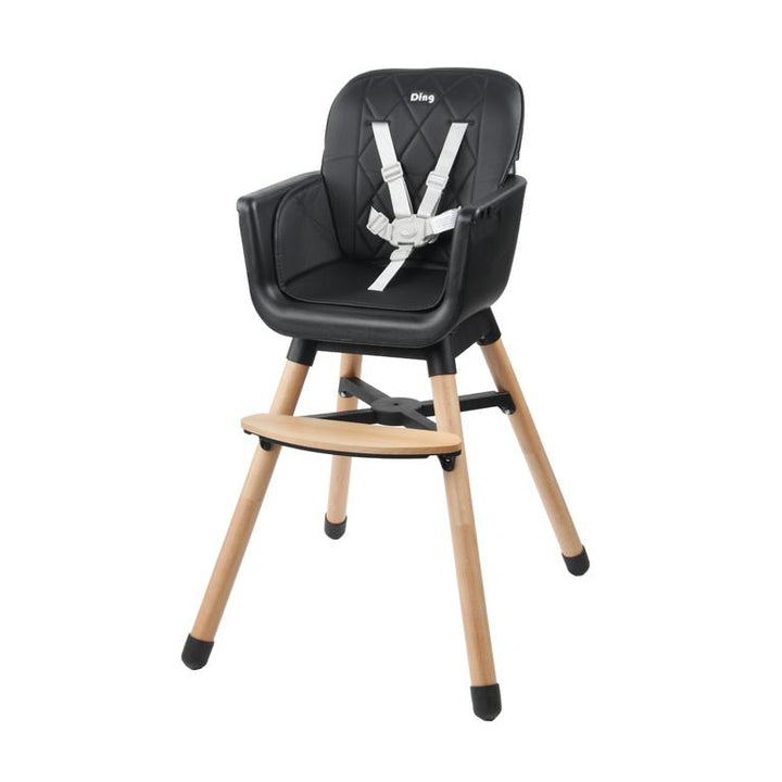 Ding Daily Zwart Houten Kinderstoel