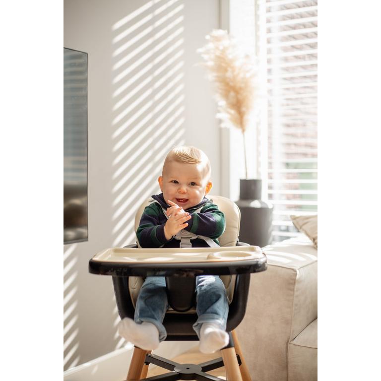Ding Daily Beige Houten Kinderstoel