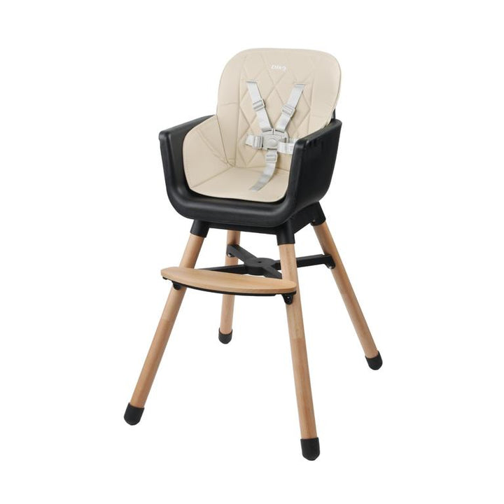 Ding Daily Beige Houten Kinderstoel