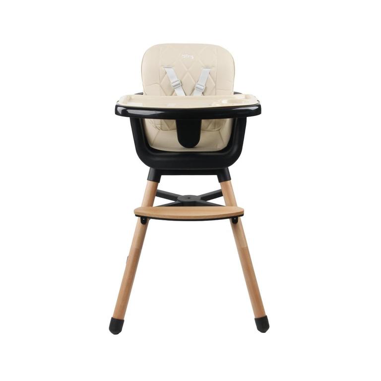 Ding Daily Beige Houten Kinderstoel