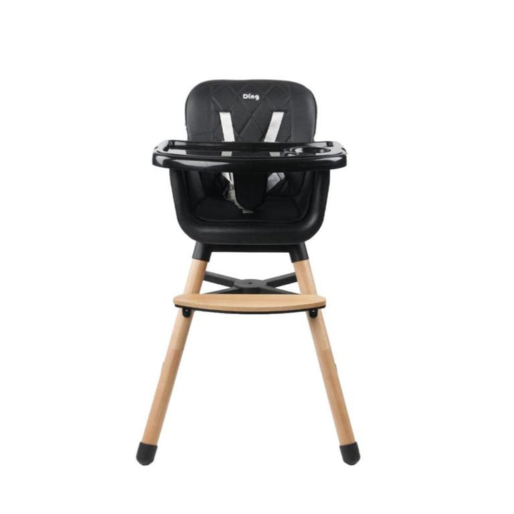 Ding Daily Zwart Houten Kinderstoel