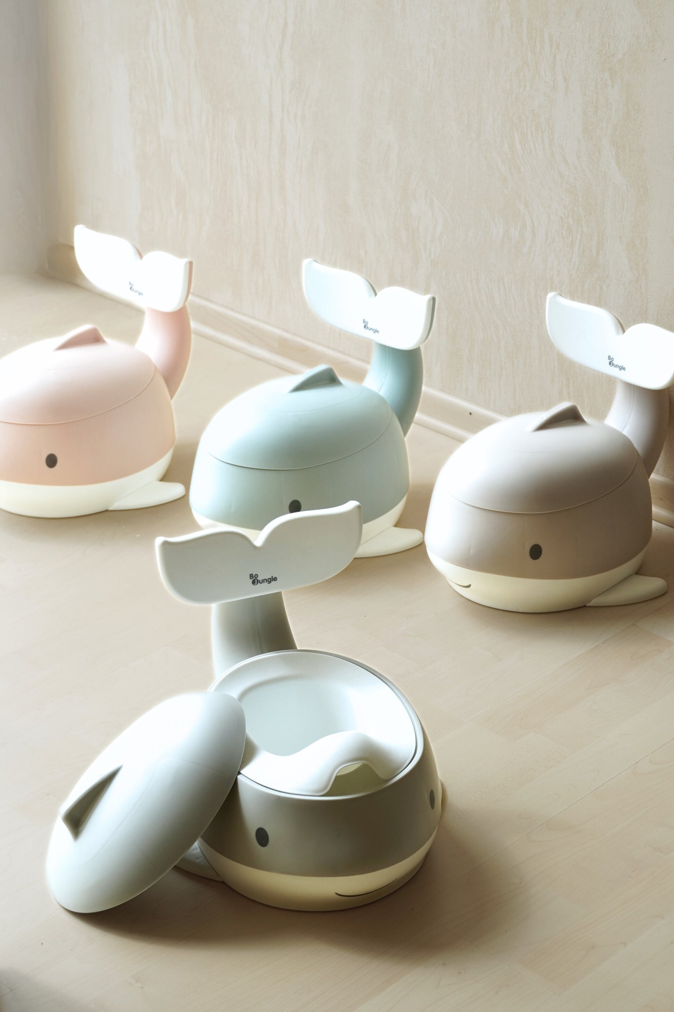 Bo Jungle Dolphin Potty Grijs