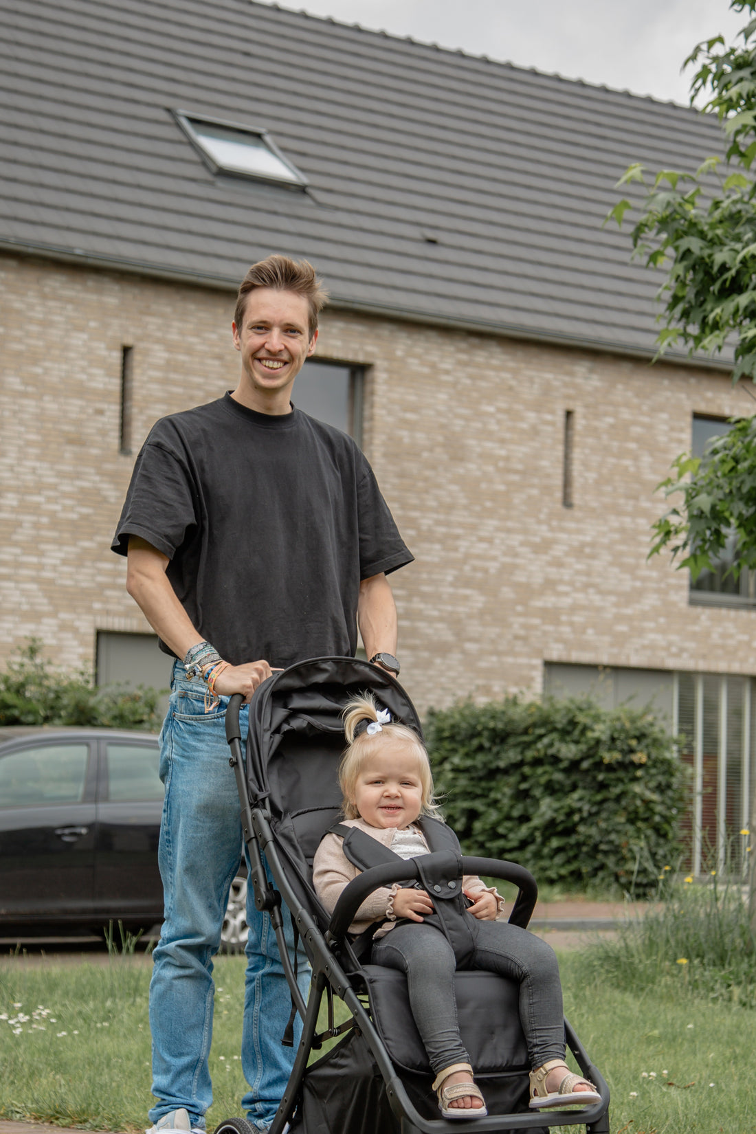 Ding Remi Black Wandelwagen