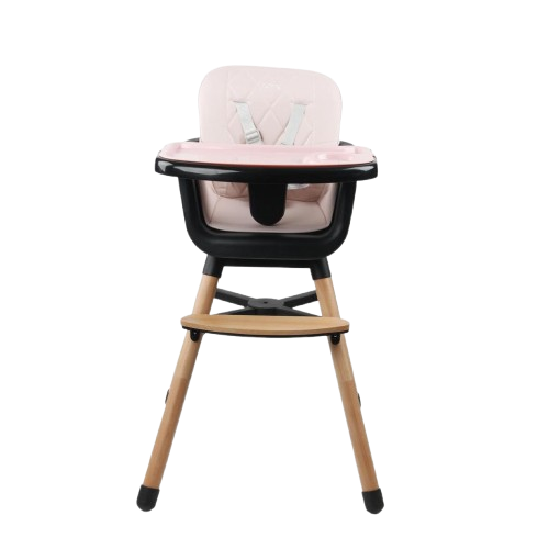 Ding Daily Roze Houten Kinderstoel