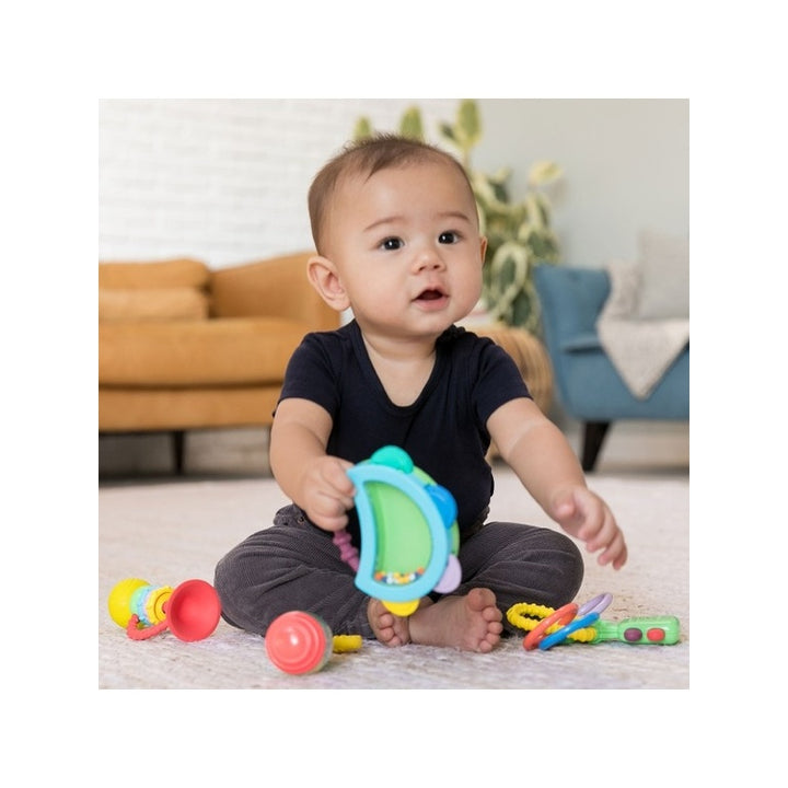 Infantino Teether  Baby's 1st Musical Tambourine
