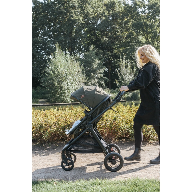 Ding Liam Forest Green 3-in-1 Combi Kinderwagen Incl. Autostoel