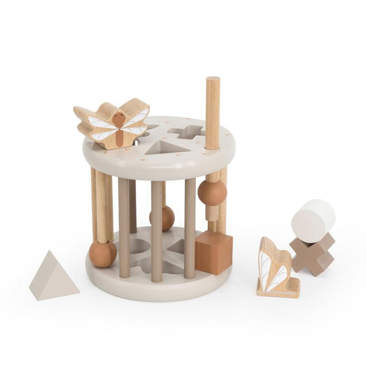 Label Label Nougat Houten Rollende Vormenstoof