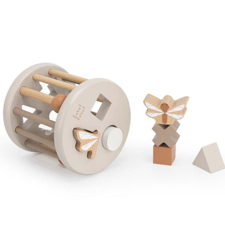 Label Label Nougat Houten Rollende Vormenstoof